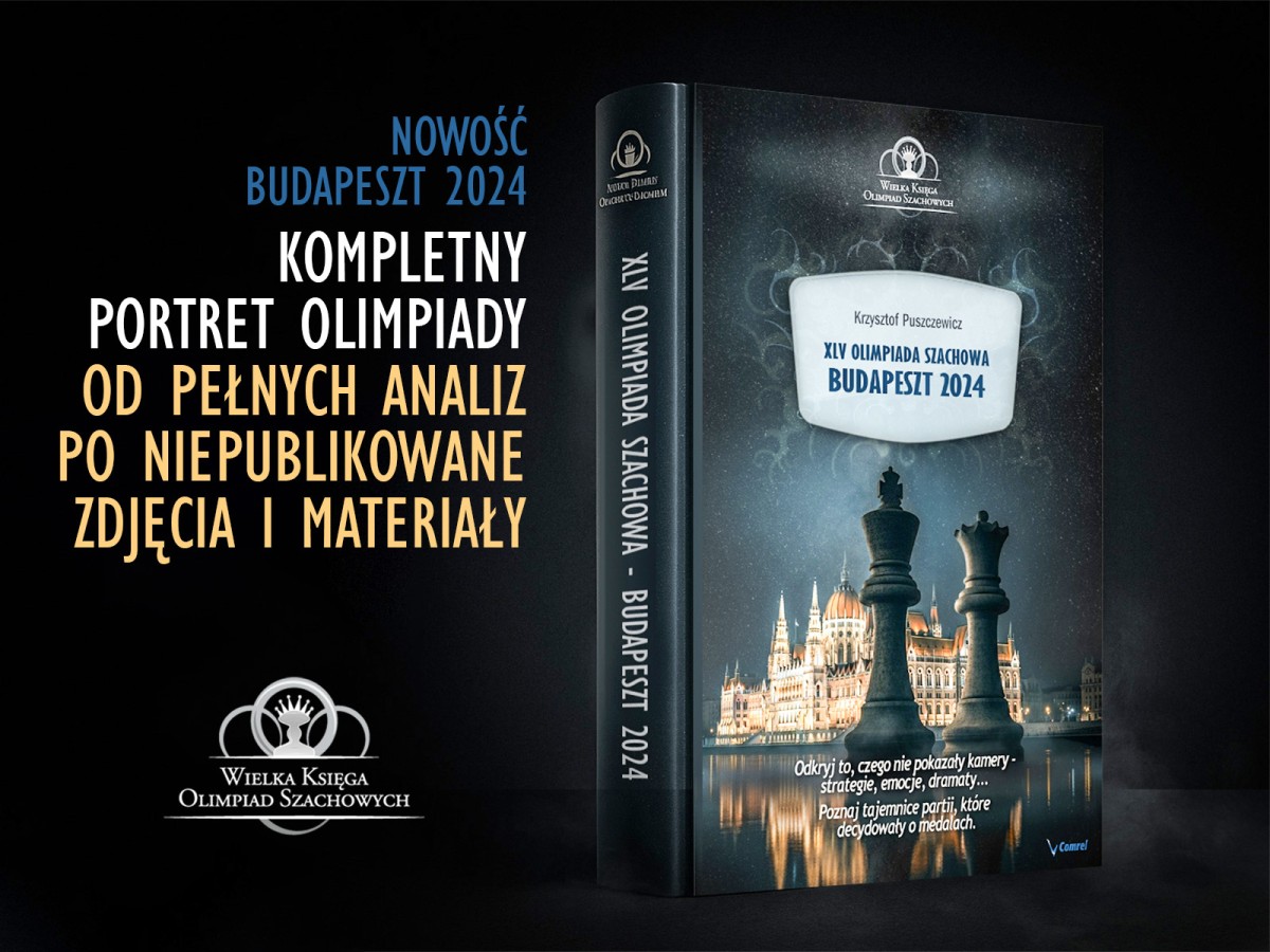 XLV (45th) Chess Olympiad Budapest 2024 – e-book cover and preview