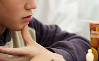 Magnus Carlsen at the XXXVI Chess Olympiad in Calvia 2004